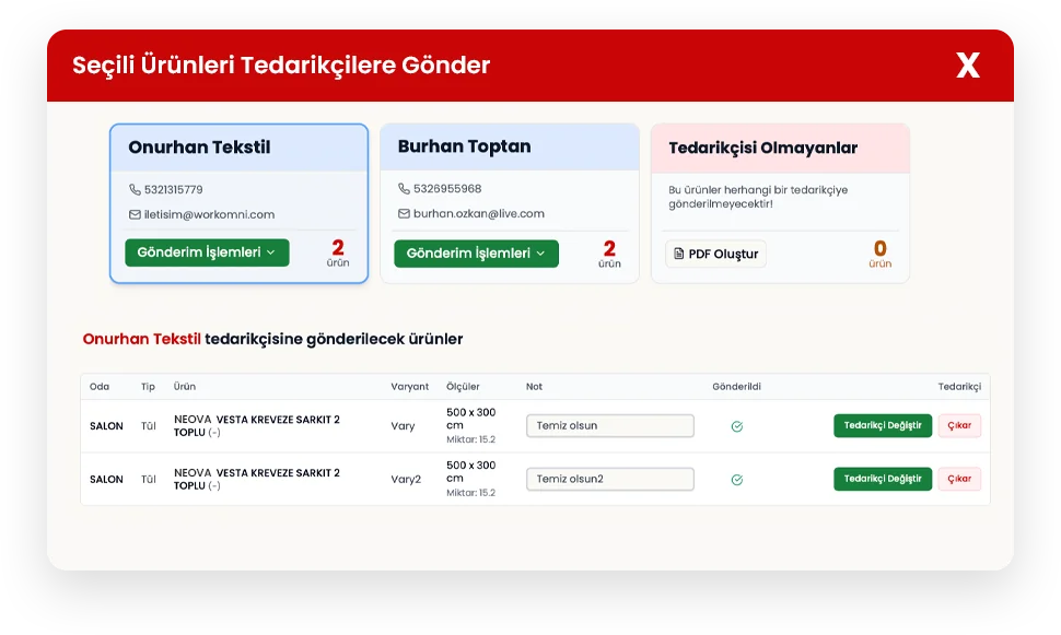 Bestellungen automatisch nach Lieferant aufteilen